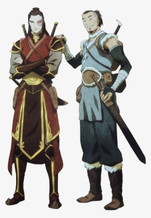 Parallels Aang Sokka Avatar A - Avatar The Last Airbender Armor #3267018