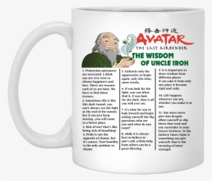 Avatar The Last Airbender The Wisdom Of Uncle Iroh - Wisdom Of Uncle Iroh Mug #3267041