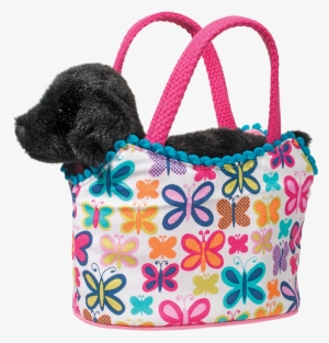 Butterfly Sassy Pet Sak With Black Lab #3267148