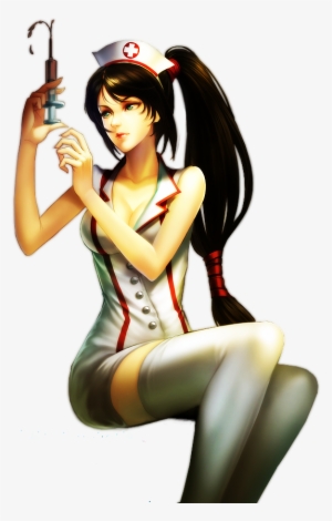 Akali Sexy Nurse Skin Png Image - Akali Lol Render #3267266