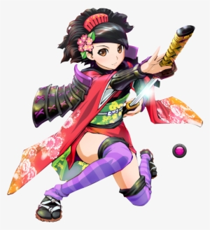 Char-sumiya - Samurai Girl Hd Png #3267299