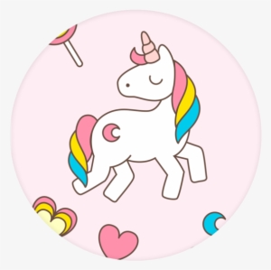 Unicorn Pop Grip - Imagenes De Unicornio Para Cumpleaños #3267321