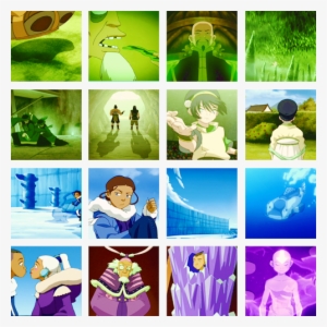 • Rainbow Aang Sokka Avatar Atla Katara Suki Avatar - Avatar: The Last Airbender #3267526