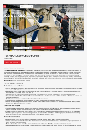 Technical Services Specialist - Airplane #3268580