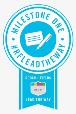 R F Lead The Way Milestone One Achievement Badge - Irell And Manella Graduate School #3268671