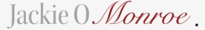 Jackie 0 - Monroe - Calligraphy #3268793