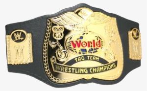 Or If So Wwe World Tag Team Title - Wwe World Title Belt: Tag Team Champions (smack Down) #3269046