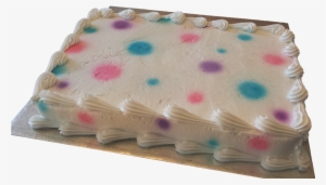 Polka Dot Decorated Slab - Buttercream #3269248