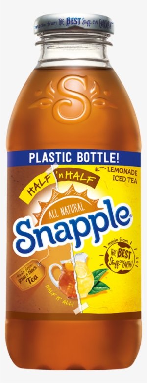 New Pet Snapple Bottle - Half And Half Snapple #3269420