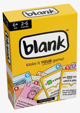 Creativity Hub Blank Card Game #3269621