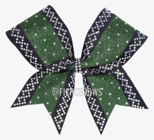 Border Grid Rhinestone Bow - Cheerleading #3269703