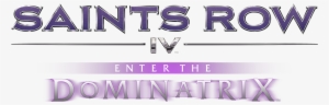Saints Row Iv - Saints Row 4 Png Logo #3269735