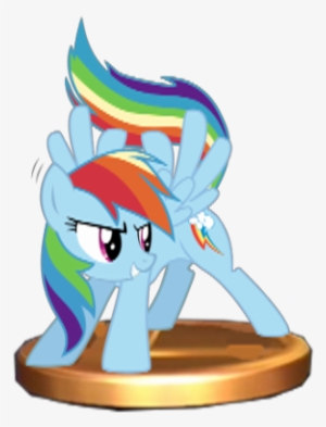 Rainbow Dash Trophy - Rainbow Dash Friendship Is Magic #3269804
