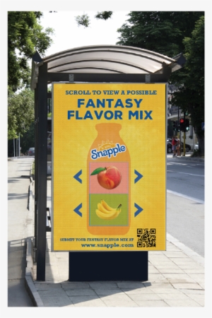 Event Promoting Free Samples Of Snapple Where Participants - Publicidad De Gran Formato #3269983