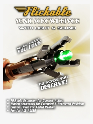 Doctor Who 11th Doctor Sonic Screwdriver Customized - Geeksummit Sonic Screwdriver #3270100