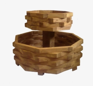 Twin Planters 1,530×1,321 Pixels - Plywood #3270225