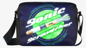 Dr Who Sonic Screwdriver Print Waterproof Crossbody - Messenger Bag #3270532