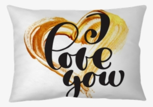 Card Valentine I Love You Vector Lettering Stylish - Calligraphy #3270707