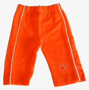 Clemson Side Stripe Pants With Pocket Orange Or Purple #3270998