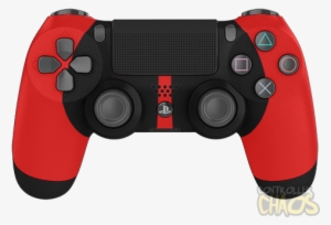 Authentic Sony Quality - Red Ps4 Controller Transparent #3271484