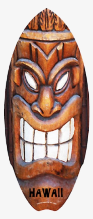 Tiki Grin Mini Surfboard #3271679