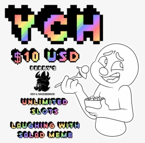 Laughing With Salad Meme - Cartoon #3272252