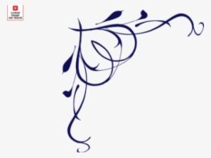 Border Design Blue And Pink #3273078