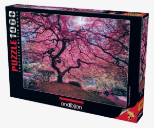 Pink Tree 1000 Pc Jigsaw Puzzle - Puzzle 1000 Pieces Difficult #3273382