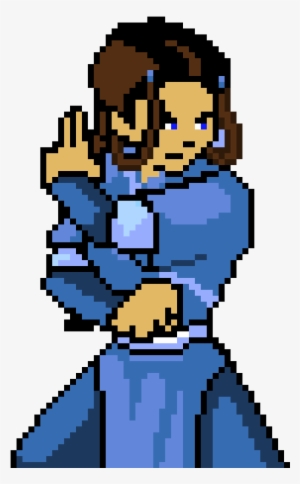 Katara - Avatar The Last Airbender Pixel Art #3273682