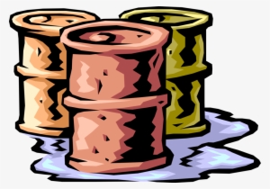 Vector Illustration Of Toxic Chemical Spill From Leaking - Hazardous Materials Or Substances #3273941