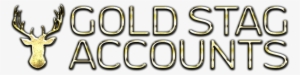 Gold Stag Accounts - Calligraphy #3274632