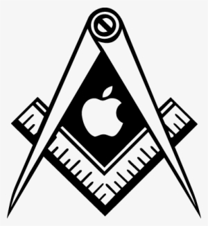 Masonic Square And Compasses Macbook Sticker - Past Master Masonic Symbol #3274705