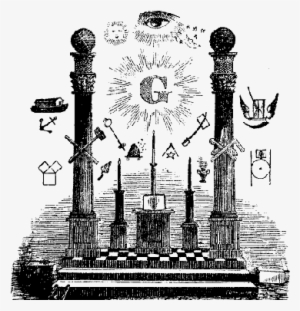 Freemasonry Is A Progressive Moral Science Taught By - Burning Tapers #3274727