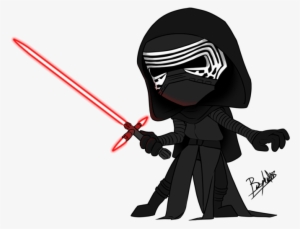28 Collection Of Kylo Ren Drawing Cute - Kylo Ren #3275136