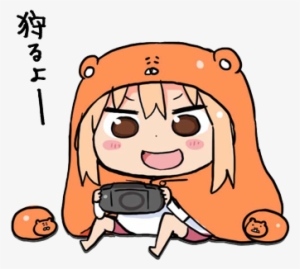 3 Himouto - Himouto! Umaru-chan: Umaru Playing Psp Acrylic Keychain #3276117 3 Himouto - Himouto! Umaru-chan: Umaru Playing Psp Acrylic Keychain #3276117