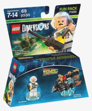 Lego Dimen Fun Doc Brown, , Large - Lego Dimensions Chima #3276165