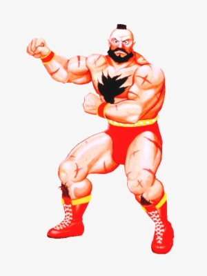 Zangief As He Appears In Street Fighter Ii - Street Fighter Ii Zangief #3276402