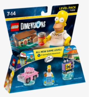 Lego Dimensions The Simpsons Level Pack - Lego Dimensions 71202 #3276422