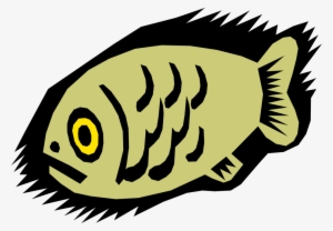 Vector Illustration Of Paleolithic Prehistoric Cave - Fish That You Eat #3277081