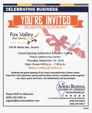 Ribbon Cutting & Grand Opening Prisco Community Center - Illinois #3277489