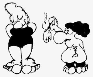 Him, Her And A Fish Clipart Png - Caricatura De Amor Gratis #3277508