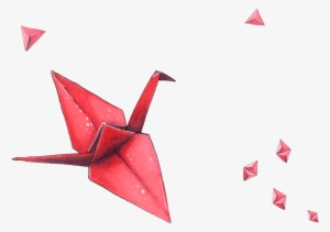 Summary At The End - Origami Crane Png #3277758