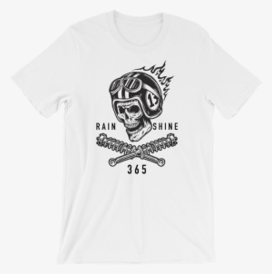 365 Flaming Skull - T-shirt #3278263