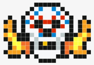 Flaming Skull - Blue #3278470