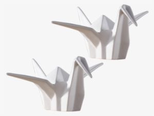 Best Home Decor Gift White Thousand Paper Crane Geometric - Orizuru #3278491