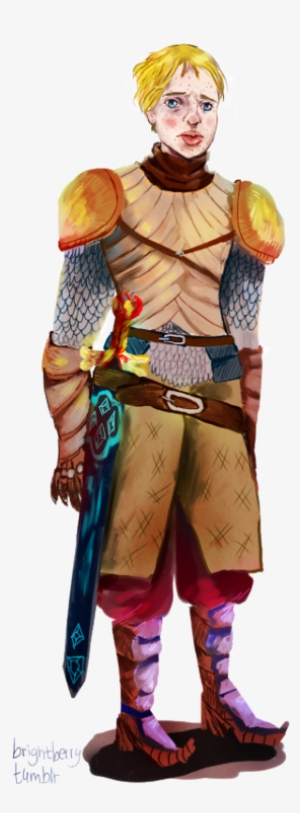 A Drawing Of Brienne “the Beauty” Of Tarth, Because - Action Figure #3278972