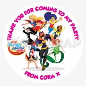 Dc Superhero Girls Sweet Cone Stickers - Dc Super Hero Girls: Final Crisis - Book #3278994