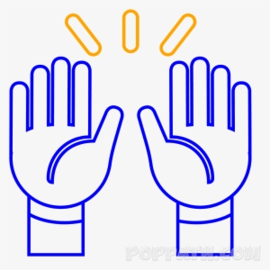 Add 3 Ray Marks As Shown To Give The Emoji Extra Detail - Hand #3279251
