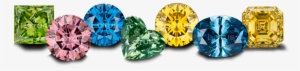 Colored Diamond - Different Color Diamonds Png #3279533