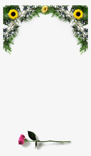 Rose And Sunflowers - Christmas Tree #3280942